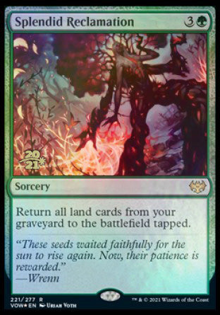 Splendid Reclamation [Innistrad: Crimson Vow Prerelease Promos] - The Mythic Store | 24h Order Processing
