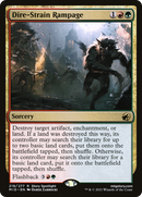 Dire-Strain Rampage [Innistrad: Midnight Hunt] - The Mythic Store | 24h Order Processing