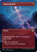 Lightning Bolt (Borderless Alternate Art) [Double Masters 2022] - The Mythic Store | 24h Order Processing