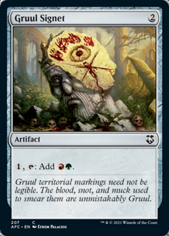 Gruul Signet [Dungeons & Dragons: Adventures in the Forgotten Realms Commander] - The Mythic Store | 24h Order Processing