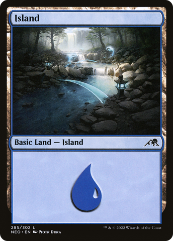 Island (285) [Kamigawa: Neon Dynasty] - The Mythic Store | 24h Order Processing