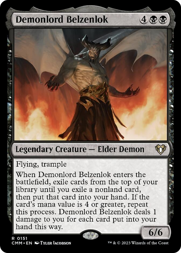 Demonlord Belzenlok [Commander Masters] - The Mythic Store | 24h Order Processing