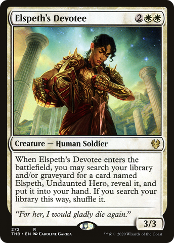 Elspeth's Devotee [Theros Beyond Death] - The Mythic Store | 24h Order Processing