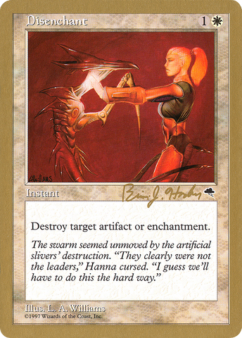Disenchant (Brian Hacker) [World Championship Decks 1998] - The Mythic Store | 24h Order Processing