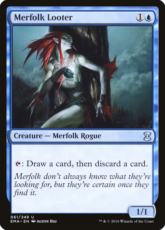 Merfolk Looter [Eternal Masters] - The Mythic Store | 24h Order Processing