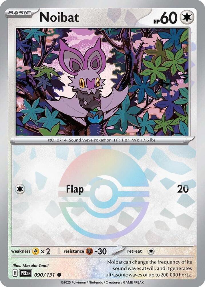 Noibat (090/131) (Poke Ball Pattern) [Scarlet & Violet: Prismatic Evolutions] - The Mythic Store | 24h Order Processing