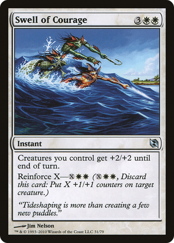Swell of Courage [Duel Decks: Elspeth vs. Tezzeret] - The Mythic Store | 24h Order Processing