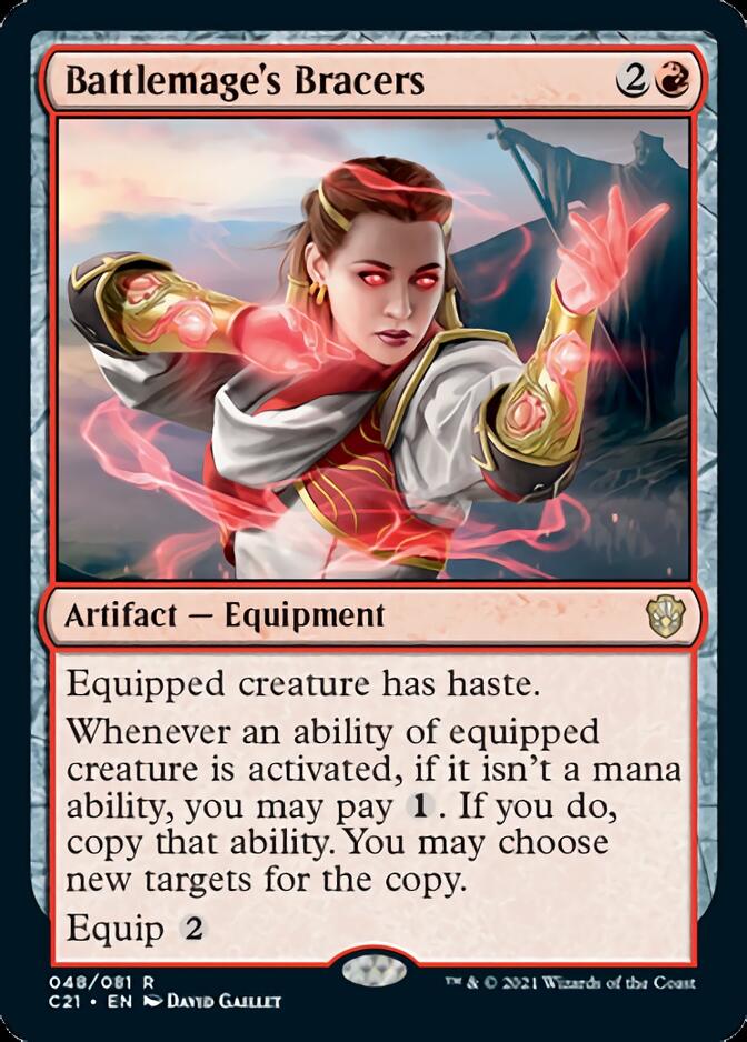 Battlemage's Bracers [Commander 2021] - The Mythic Store | 24h Order Processing