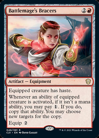 Battlemage's Bracers [Commander 2021] - The Mythic Store | 24h Order Processing