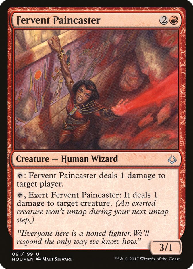 Fervent Paincaster [Hour of Devastation] - The Mythic Store | 24h Order Processing