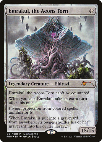 Emrakul, the Aeons Torn (Regional PTQ) [Pro Tour Promos] - The Mythic Store | 24h Order Processing
