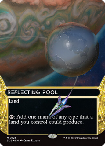 Reflecting Pool (0126) (Borderless) (Galaxy Foil) [Edge of Eternities: Stellar Sights] - The Mythic Store | 24h Order Processing
