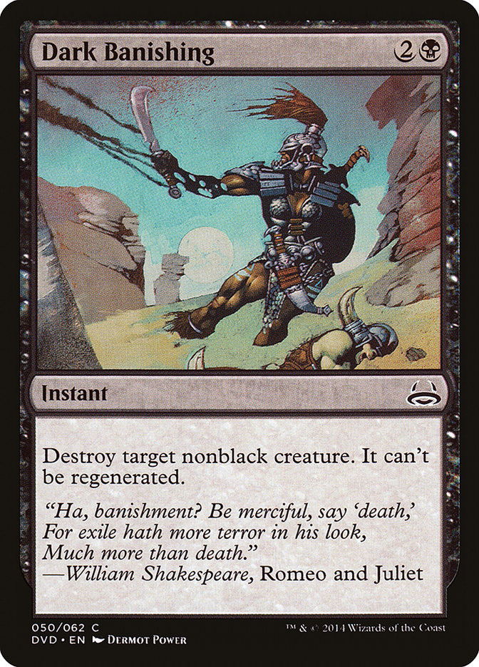 Dark Banishing (Divine vs. Demonic) [Duel Decks Anthology] - The Mythic Store | 24h Order Processing