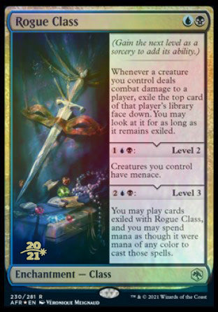 Rogue Class [Dungeons & Dragons: Adventures in the Forgotten Realms Prerelease Promos] - The Mythic Store | 24h Order Processing