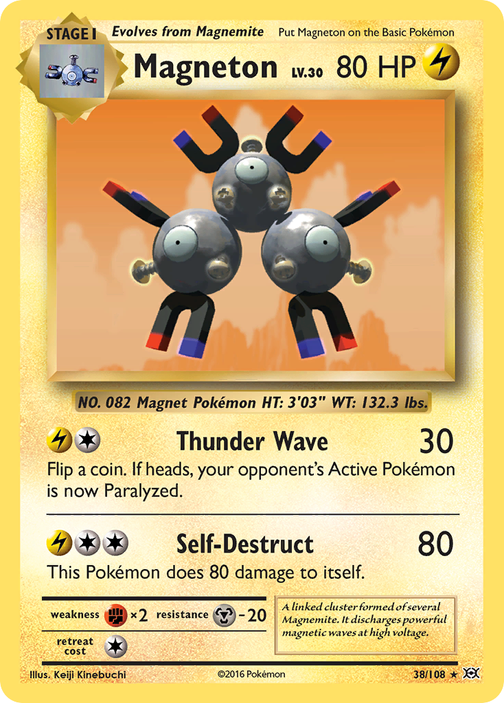 Magneton (38/108) [XY: Evolutions] - The Mythic Store | 24h Order Processing