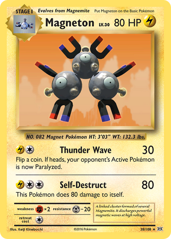 Magneton (38/108) [XY: Evolutions] - The Mythic Store | 24h Order Processing