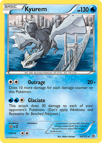Kyurem (43/113) [Black & White: Legendary Treasures] - The Mythic Store | 24h Order Processing