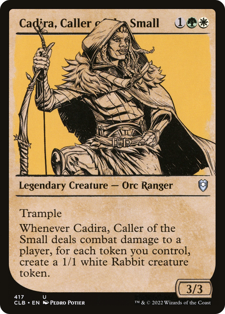 Cadira, Caller of the Small (Showcase) [Commander Legends: Battle for Baldur's Gate] - The Mythic Store | 24h Order Processing
