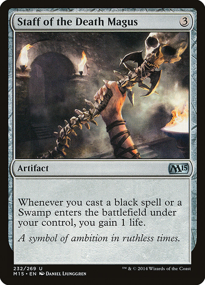 Staff of the Death Magus [Magic 2015] - The Mythic Store | 24h Order Processing