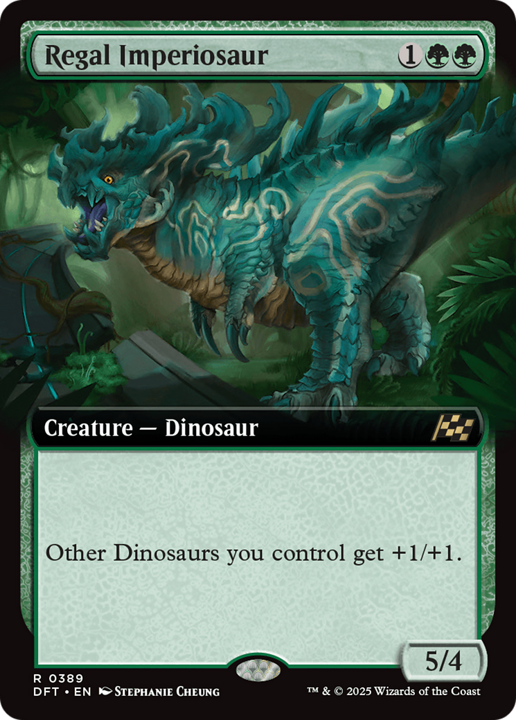 Regal Imperiosaur (Extended Art) [Aetherdrift] - The Mythic Store | 24h Order Processing
