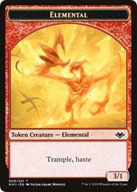 Elemental (009) // Goblin Double-Sided Token [Modern Horizons Tokens] - The Mythic Store | 24h Order Processing