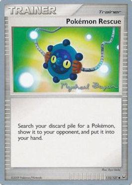 Pokemon Rescue (115/127) (Happy Luck - Mychael Bryan) [World Championships 2010] - The Mythic Store | 24h Order Processing