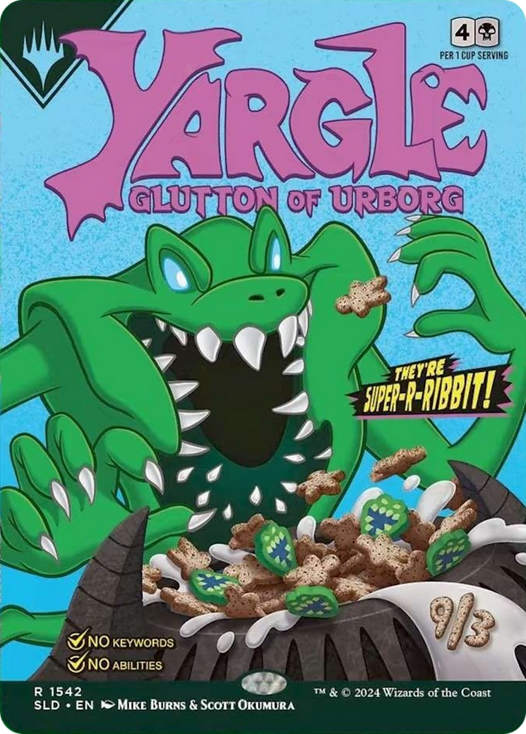 Yargle, Glutton of Urborg (Rainbow Foil) [Secret Lair Drop Series] - The Mythic Store | 24h Order Processing