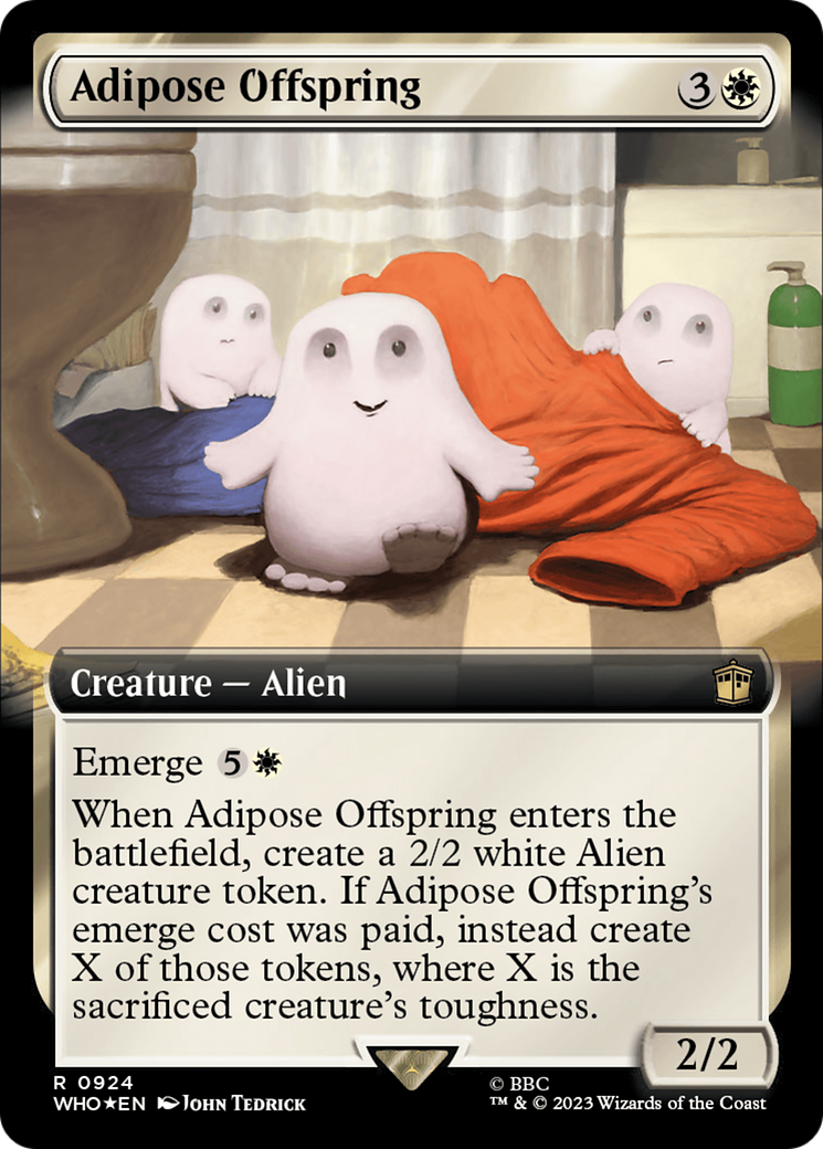 Adipose Offspring (Extended Art) (Surge Foil) [Doctor Who] - The Mythic Store | 24h Order Processing