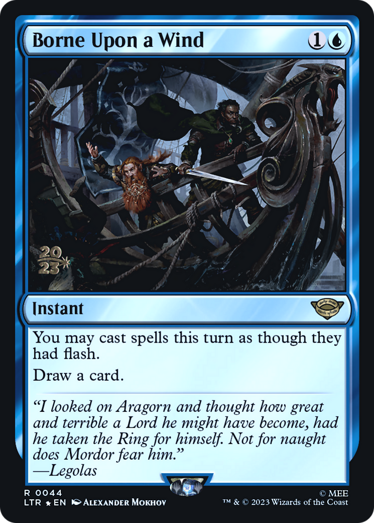 Borne Upon a Wind [The Lord of the Rings: Tales of Middle-Earth Prerelease Promos] - The Mythic Store | 24h Order Processing