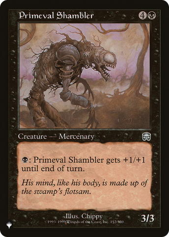 Primeval Shambler [The List] - The Mythic Store | 24h Order Processing