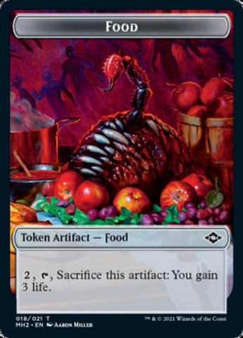 Food (18) // Thopter Double-Sided Token [Modern Horizons 2 Tokens] - The Mythic Store | 24h Order Processing