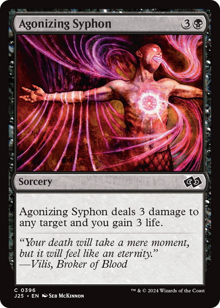 Agonizing Syphon [Foundations Jumpstart] - The Mythic Store | 24h Order Processing