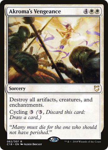 Akroma's Vengeance [Commander 2018] - The Mythic Store | 24h Order Processing