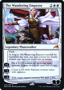 The Wandering Emperor [Kamigawa: Neon Dynasty Prerelease Promos] - The Mythic Store | 24h Order Processing