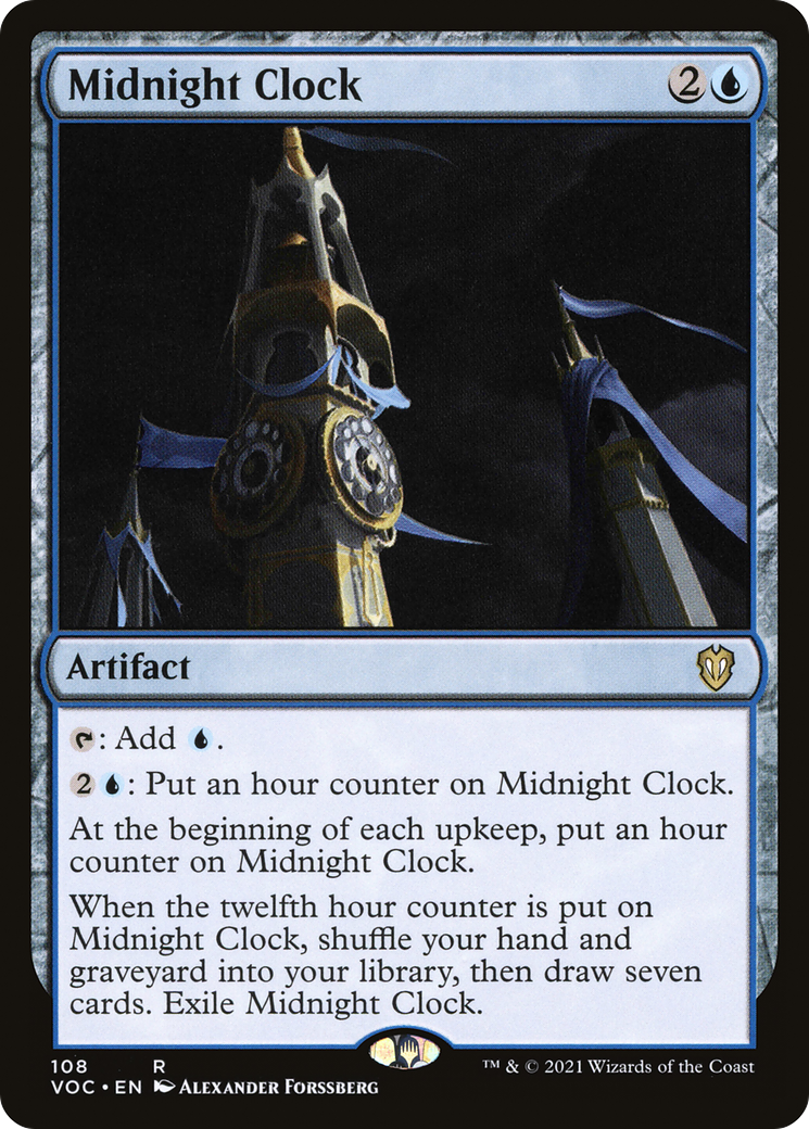 Midnight Clock [Innistrad: Crimson Vow Commander] - The Mythic Store | 24h Order Processing