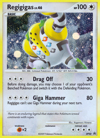 Regigigas (DP40) [Diamond & Pearl: Black Star Promos] - The Mythic Store | 24h Order Processing
