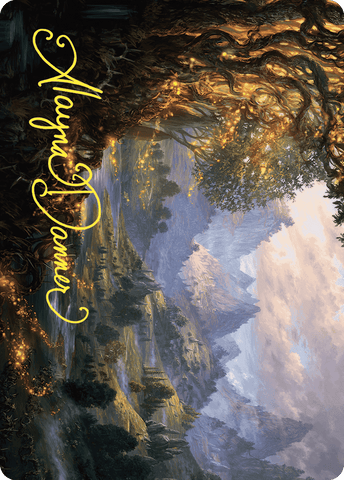 Evolving Wilds Art Card (Gold-Stamped Signature) [Wilds of Eldraine Art Series] - The Mythic Store | 24h Order Processing