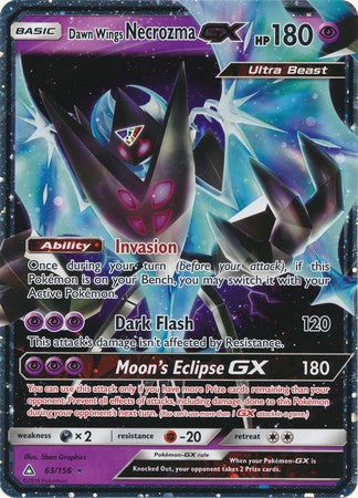 Dawn Wings Necrozma GX (63/156) (Jumbo Card) [Sun & Moon: Ultra Prism] - The Mythic Store | 24h Order Processing