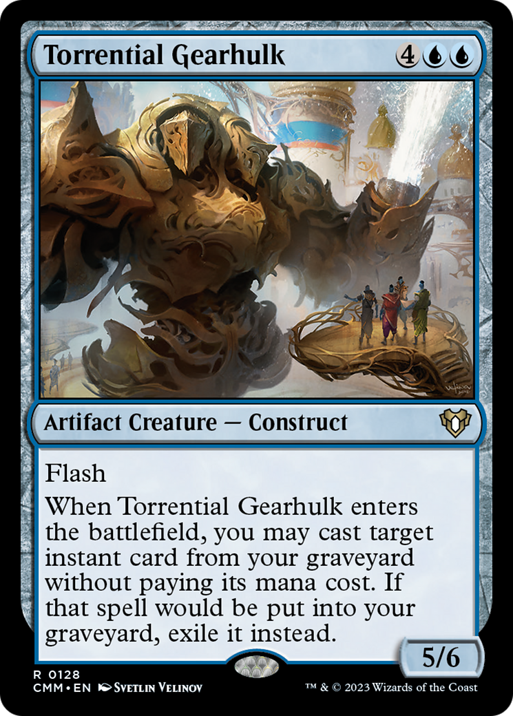 Torrential Gearhulk [Commander Masters] - The Mythic Store | 24h Order Processing