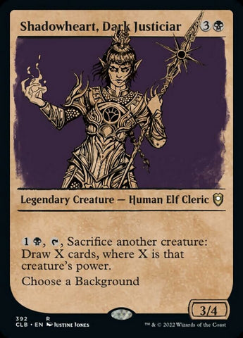 Shadowheart, Dark Justiciar (Showcase) [Commander Legends: Battle for Baldur's Gate] - The Mythic Store | 24h Order Processing