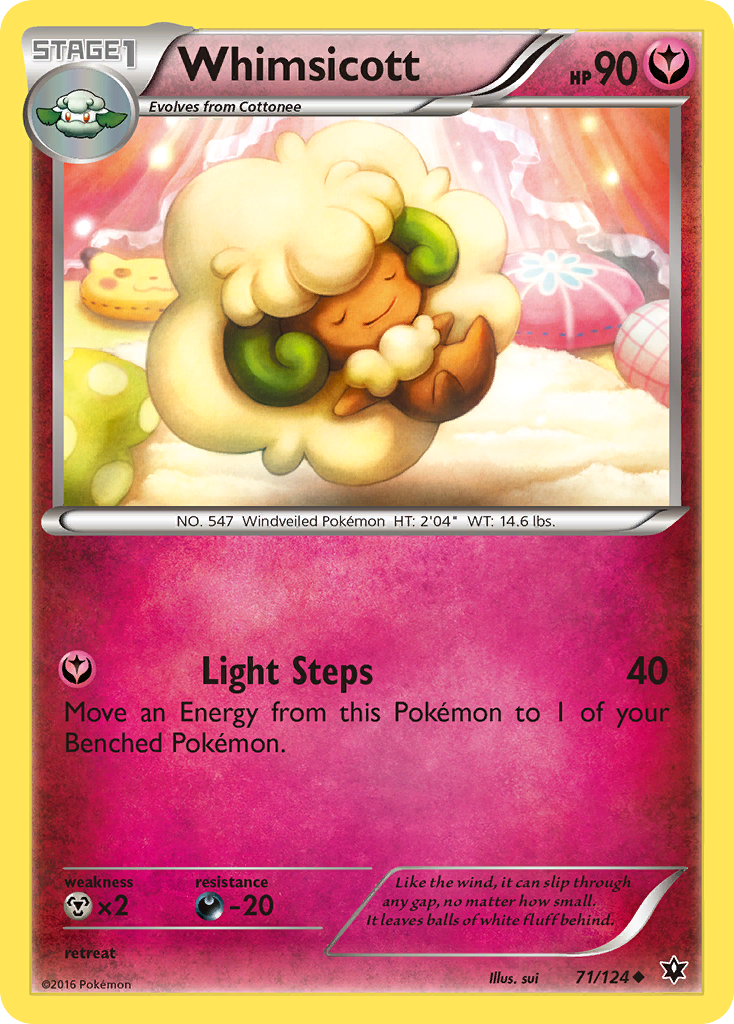 Whimsicott (71/124) [XY: Fates Collide] - The Mythic Store | 24h Order Processing