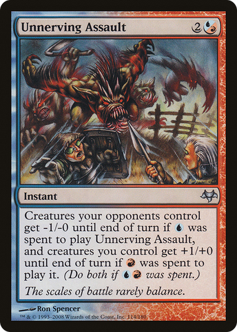 Unnerving Assault [Eventide] - The Mythic Store | 24h Order Processing