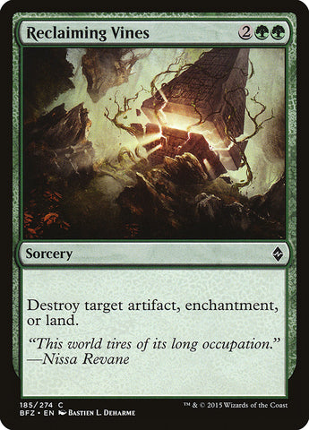 Reclaiming Vines [Battle for Zendikar] - The Mythic Store | 24h Order Processing