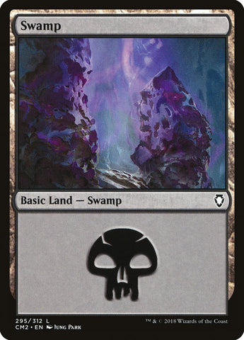 Swamp (295) [Commander Anthology Volume II] - The Mythic Store | 24h Order Processing