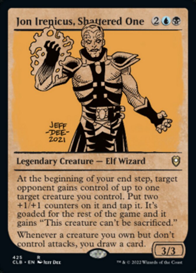 Jon Irenicus, Shattered One (Showcase) [Commander Legends: Battle for Baldur's Gate] - The Mythic Store | 24h Order Processing