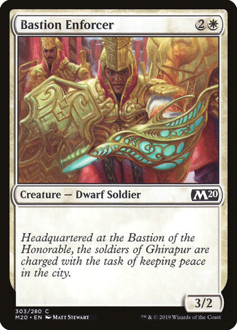 Bastion Enforcer [Core Set 2020] - The Mythic Store | 24h Order Processing