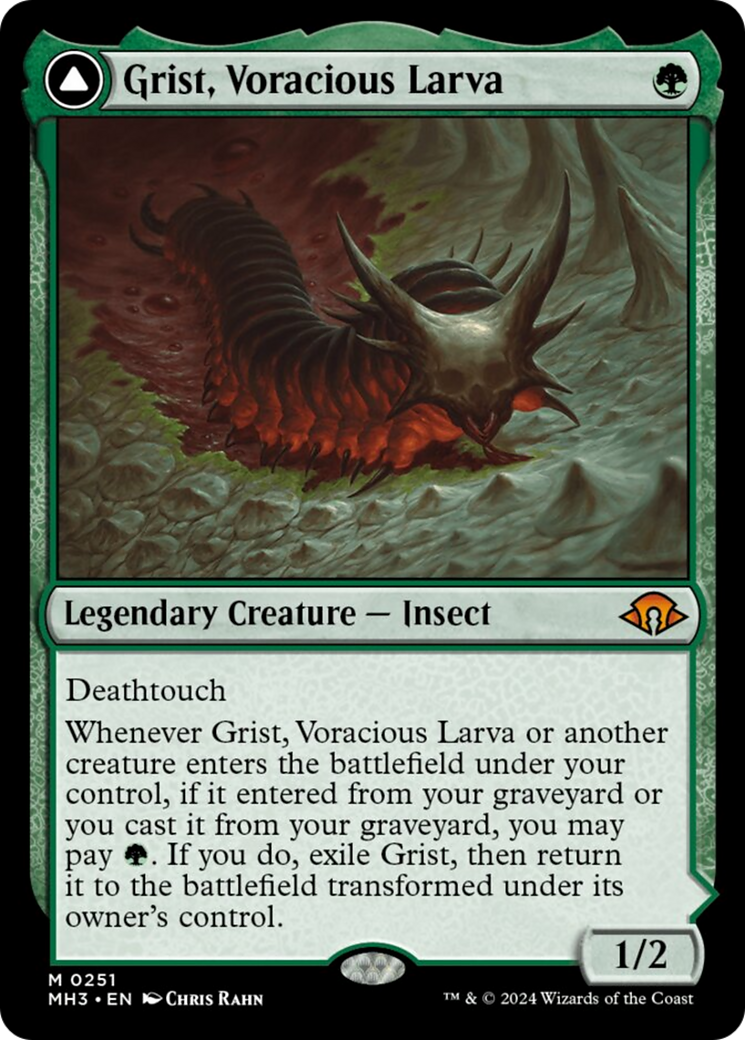 Grist, Voracious Larva // Grist, the Plague Swarm [Modern Horizons 3] - The Mythic Store | 24h Order Processing