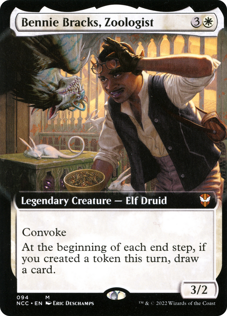 Bennie Bracks, Zoologist (Extended Art) [Streets of New Capenna Commander] - The Mythic Store | 24h Order Processing