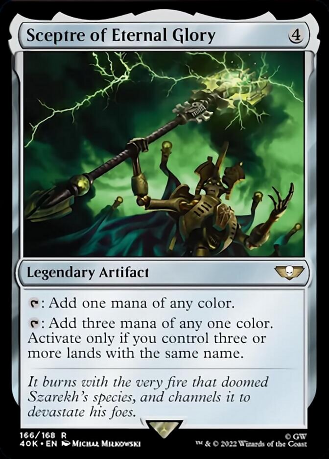 Sceptre of Eternal Glory (Surge Foil) [Warhammer 40,000] - The Mythic Store | 24h Order Processing