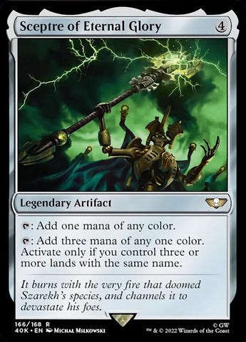 Sceptre of Eternal Glory (Surge Foil) [Warhammer 40,000] - The Mythic Store | 24h Order Processing